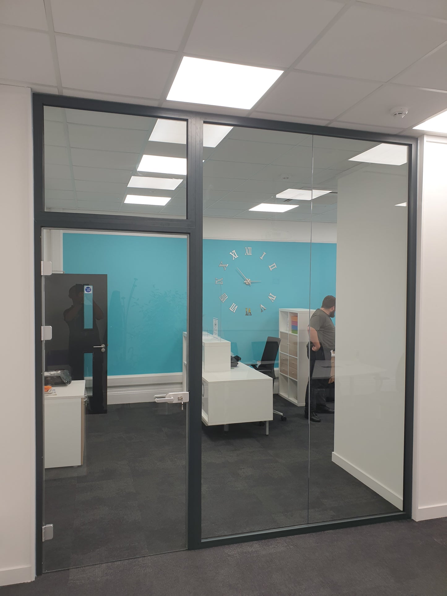 Aluminium Internal Glass Partitioning Supply & Fit | From £1,270 | Hertfordshire