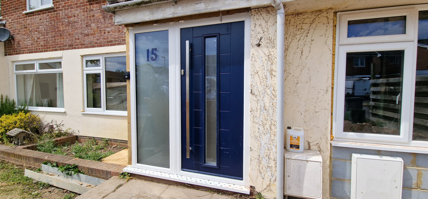 Composite Front Door with Side Panel Supply & Fit | From £2,400 | Hertfordshire