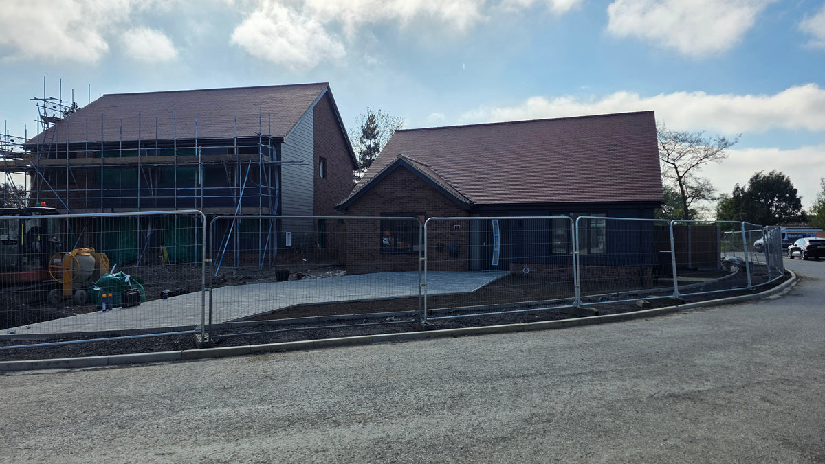 Aluminium windows installation in Shefford by A2Z Windows and Doors