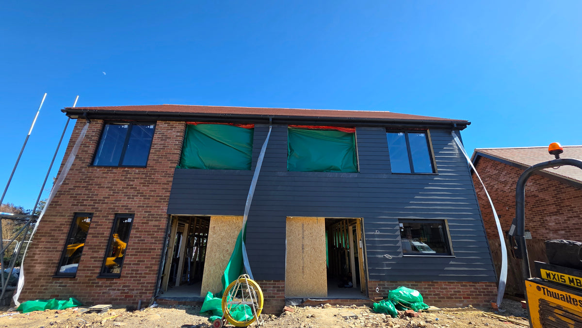 Aluminium windows installation in Shefford by A2Z Windows and Doors